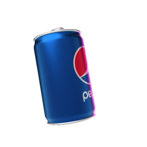 spinning pepsi can